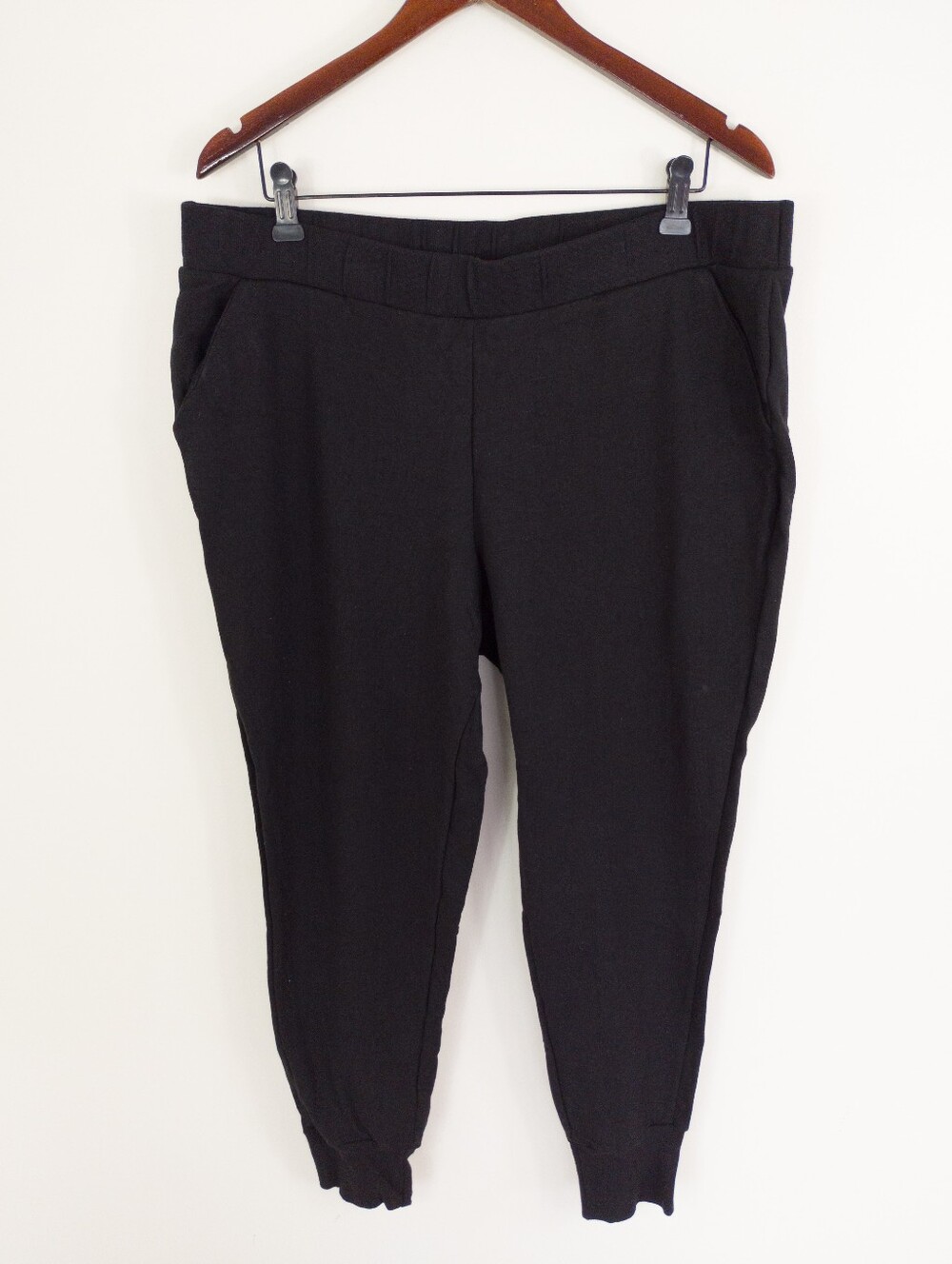 Lost in Layers High Rise Jogger Pants Black Size 1X